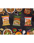 High Class Grass Wai Wai Noodles and Mama Ramen Thai Noodle Variety Pack Mystery Sampler Assortment Box of 15