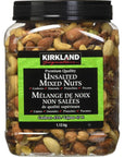 Kirkland Signature Extra Fancy Unsalted Mixed Nuts 25 LB