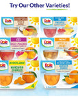 Dole Fruit Bowls Low Fat Apples  Creme Parfait Snacks 43oz 4 Total Cups Gluten  Dairy Free Bulk Lunch Snacks for Kids  Adults