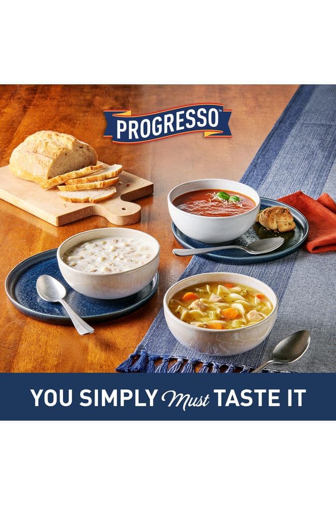 Progresso Traditional, Chicken &amp; Orzo with Lemon Canned Soup, 18.5 oz.