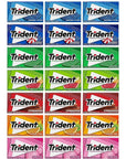 Trident Sugar Free Gum Variety Pack, 21 Packs of 14 Pieces (294 Total Pieces)