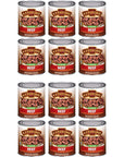 Keystone Meats All Natural Canned Beef 28 Oz Long Shelf Life Emergency Survival Food Canned Meat  Fully Cooked Ready to Eat  Gluten Free Pack of 12