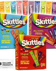 Skittles Drink Mix Bulk Pack of 3 Boxes - 90 Count