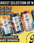 Go Brewing Non Alcoholic Beer crafted without Gluten Freedom Cali Pale Low Calorie Alcohol Alternative Beverages Small Batch NA Craft Beer 12 Fl Oz Cans 12 Pack