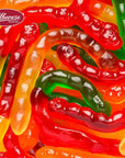 Albanese World's Best Large Assorted Fruit Gummi Worms, 5lbs of Candy