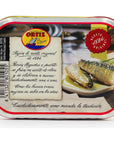 Ortiz Sardines A la Antiqua Old Style Moist and Tender Wild Caught in Spain and HandPacked in Premium Extra Virgin Olive Oil Enjoy in Salads Sandwiches and on Toast 49oz Can Pack of 8