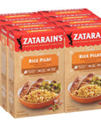 Zatarains Rice Pilaf 63 oz Pack of 8