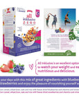 All Inklusive Berries Cereal (2 Pack) - Blueberries & Strawberries Healthy Cereal w/ ZERO Sugar Added Breakfast Cereal Made w/ Oats, Rice & More - High Fiber Cereal w/ Vitamins & Mineral (35.2 oz)