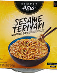 Simply Asia Sesame Teriyaki Noodle Bowl 85 Oz