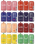 Bubly Sparkling Water Fizzy Sampler Variety 12 Fl Oz Pack of 18