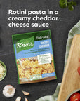 Knorr Pasta Sides For Delicious Quick Pasta Side Dishes Cheesy Cheddar Rotini No Artificial Flavors, No Preservatives, No Added MSG 4.3 oz (Pack of 8)