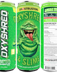 EHPlabs x Ghostbusters OxyShred Ultra Healthy Energy Drink - Slimer Lime (12-Pack)