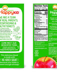 HAPPYKID Organics Organic Kid Snack, Apple, Kale, & Mango, 3.17 Ounce Pouch, Pack of 16 (Packaging May Vary)