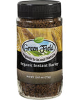 Green Field Organic Instant Barley Drink  Caffeine Free  75 Grams