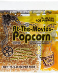 AtTheMovies Popcorn  Coconut Oil Portion PacksCase of 24 4oz Kettle