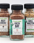 FreshJax Organic Surf n' Turf Seasonings Gift Set  - 3 Sampler