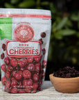 Cherry Bay Orchards  Dried Unsweetened Montmorency Tart Cherries  No Added Sugar  8oz Bag 100 Domestic All Natural Kosher Certified Gluten Free and GMO Free  Packed in a Resealable Pouch