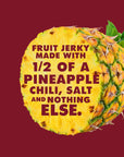 SOLELY Organic Pineapple with Chili & Salt Fruit Jerky, 12 Strips | Three Ingredients | Vegan | Non-GMO | Gluten-Free | No Sugar Added