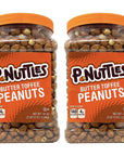 P-Nuttles Butter Toffee Peanuts 44 Ounce Jar (Pack of 2) Made in the USA, Kosher, Peanuts Sweet, Party Snack, Nuts Gift, Peanuts Bulk, Sweet Snack, Sweet And Salty Snack