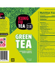 Kung Fu Tea Canned Green Tea  Lightly Sweetened Green Tea in a Can Ready to Drink  All Natural Premium Iced Tea  108 oz Cans Pack of 6