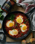 Mina Shakshuka Sauce Moroccan Tomato Sauce 147 Oz Sugar Free Sauce Keto Friendly Perfect to Use as Pasta Sauce and Simmer Sauce Delicious with Eggs Pizza Sandwiches and More 92 lbs