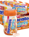 Mentos Gum with Vitamins, Sugar Free Chewing Gum Bottle of 45 (Bulk Pack of 6)