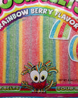 Sour Dudes 1 Bag Sour Belts  Rainbow Berry Flavor  Made With Real Fruit Juice Sour  Sweet Candy  45 oz