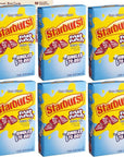 Starburst Fruit Punch Singles To Go Drink Mix - 6 Boxes - 36 Flavor