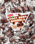 Root Beer Barrels Old Fashioned Hard Candy 1 Pound Bag  Approx 75 Count