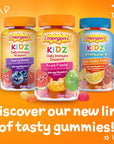 Emergen-C Kidz Daily Immune Support Dietary Supplements, Flavored Gummies with Vitamin C and B Vitamins, Fruit Fiesta Flavored Gummies - 44 Count