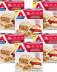 Atkins Strawberry Shortcake Protein Meal Bar High Fiber 1g Sugar 3g Net Carb Meal Replacement Keto Friendly 30 Count