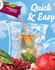 Crystal Light SugarFree Pomegranate Green Tea Naturally Flavored Powdered Drink Mix 5 Count Pitcher Packets