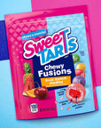 SweeTARTS Chewy Fusions Candy, Fruit Punch Medley, 9 ounce