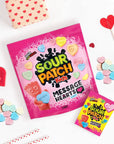 SOUR PATCH KIDS Message Hearts Valentines Day Candy 1301 oz