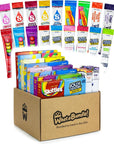 WhataBundle Water Flavoring Packets  18 Candy Flavors of Flavored Water Packets  108 Servings  Sugar Free Drink Mix Packets in a WhataBundle Box