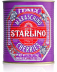 Hotel Starlino Maraschino Cherries  Great Tasting Italian Cherry for Premium Cocktails and Desserts  AllNatural Home Essentials For Your Bar Cart or Makes a Great Gift  1kg Can Pack of 1