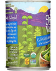 GREEN VALLEY Organic Cut Green Beans 145 OZ