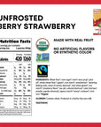 Natures Path Organic Unfrosted Berry Strawberry Toaster Pastries 11 Ounce Pack of 12 NonGMO Made From Real Berries