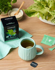 Choice Organics  Organic Peppermint Tea 1 Pack  Compostable  Caffeine Free  16 Organic Herbal Tea Bags