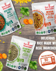 Eat Regal Microwave Rice  3 Flavor Ready to Eat Variety Pack with Mexican Rice Veg Fried Rice and Cilantro  Lime  Ready in 90 Seconds  88oz Pack of 6 Microwavable Food  Rice Microwavable  Heat and Eat