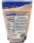 Shiloh Farms  Whole Grain Organic Oat Groats a Delicious Source of Fiber 12 Ounce Bags Set of 2