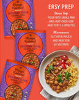 MAYA KAIMAL Organic Indian Tomato  Onion Everyday Chana  10oz PACK of 3  Microwaveable Ready to Eat Fully Cooked Chickpeas  Vegan Ready to Eat