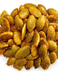 Yupik Spicy Buffalo Pumpkin Seeds 22 lbs Seasoned  Roasted Seeds Crunchy Snack or Salad Topper Vegan Non GMO No Preservatives or Artificial Flavors Brown Pack of 1