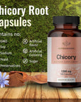 HERBAMAMA Organic Chicory Root Supplement - 	3.84 Ounces