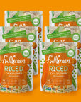 Fullgreen Riced Cauliflower with Carrots and Peas nongmo no preservatives shelfstable  exclusive Keto take home case of 6 pouches