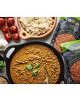 Mina Moroccan Lentils Ready to Eat Lentils High In Plant Based Protein Vegan NonGMO Gluten Free Kosher Microwavable Packaged Meal  Side Dish 10 oz