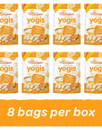 Happy Baby Organics Yogis Freeze-Dried Yogurt & Fruit Snacks, Banana & Mango, 1 Ounce Bag (Pack of 8) packaging may vary