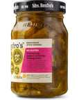 Mrs Renfros Sweet and Hot Jalapeño Peppers  Gluten Free 16oz Jar Pack of 4