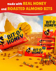 Bit O Honey Candy  2 Pounds  Approx 175 Traditional Christmas Candy  Bulk Candy Individually Wrapped  Classic Candy  Chewy Candy  Perfect Holiday Candy  Honey Candy for Festive Season