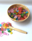 SweetGlob Old Fashioned Large Rock Sugar Candy Gems Lump Sugar Rock Crystals Assorted Flavors 1 Pound